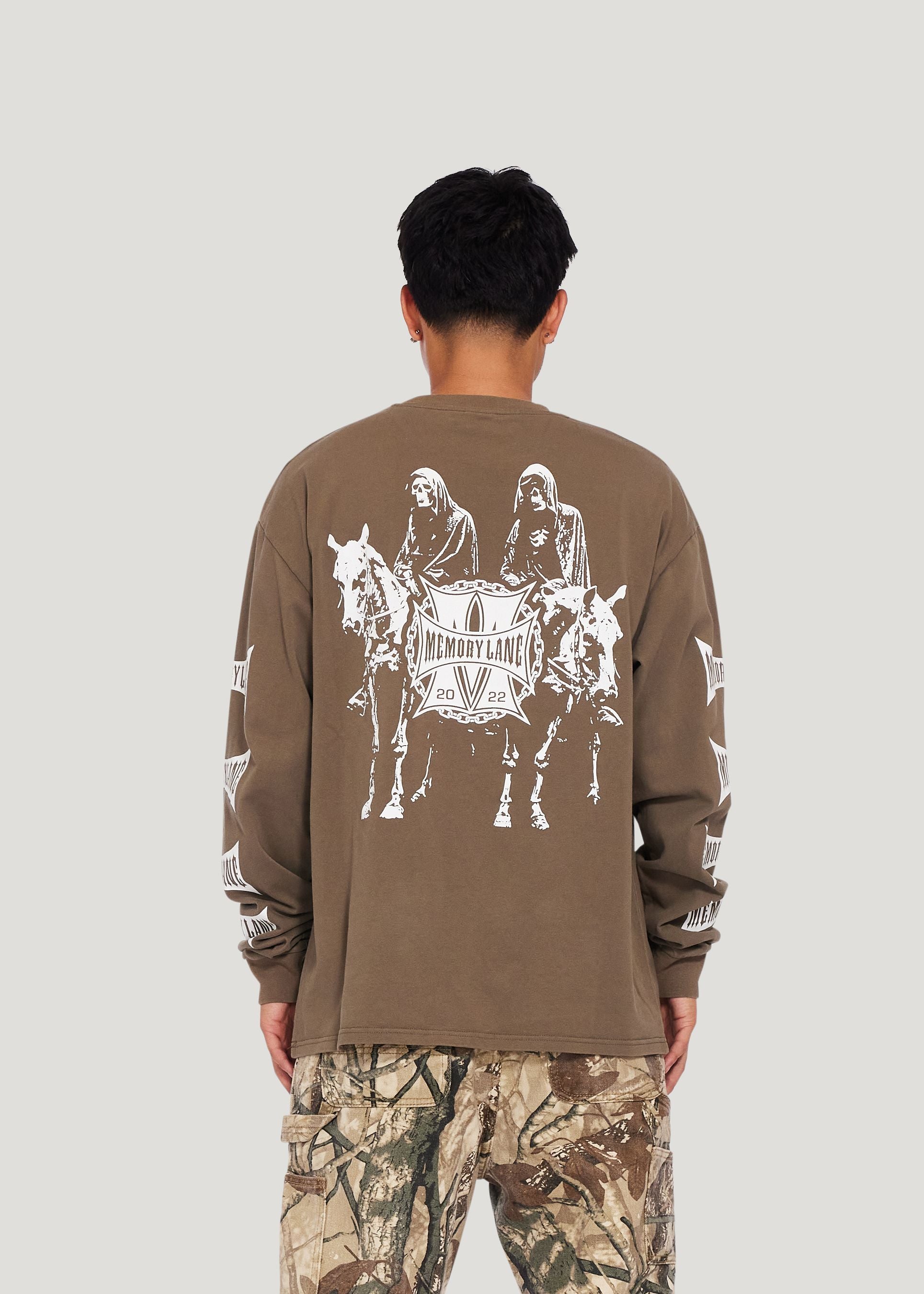 Reaper Long Sleeve Tee (Olive)