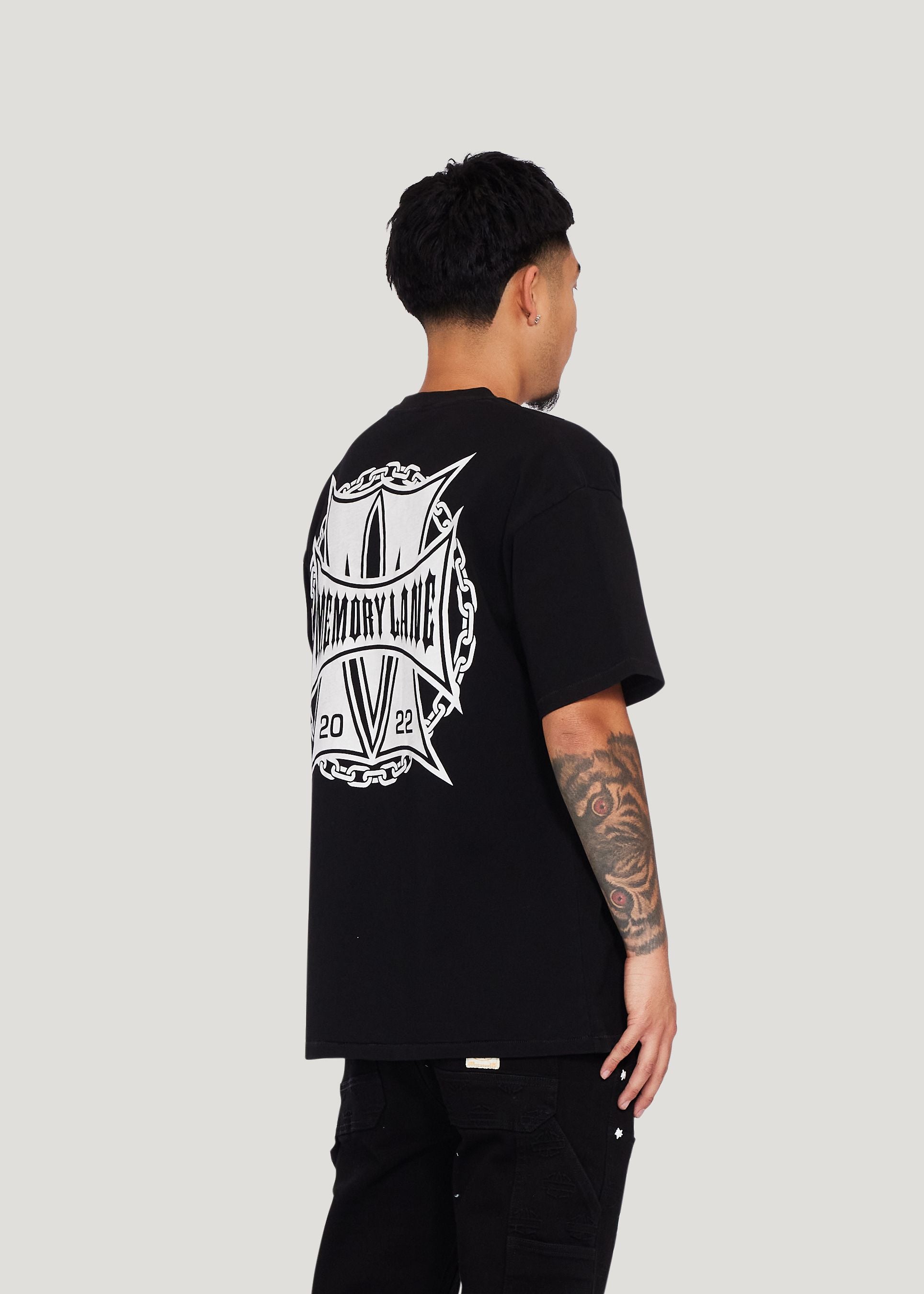 M Patch Tee (Vintage Black)
