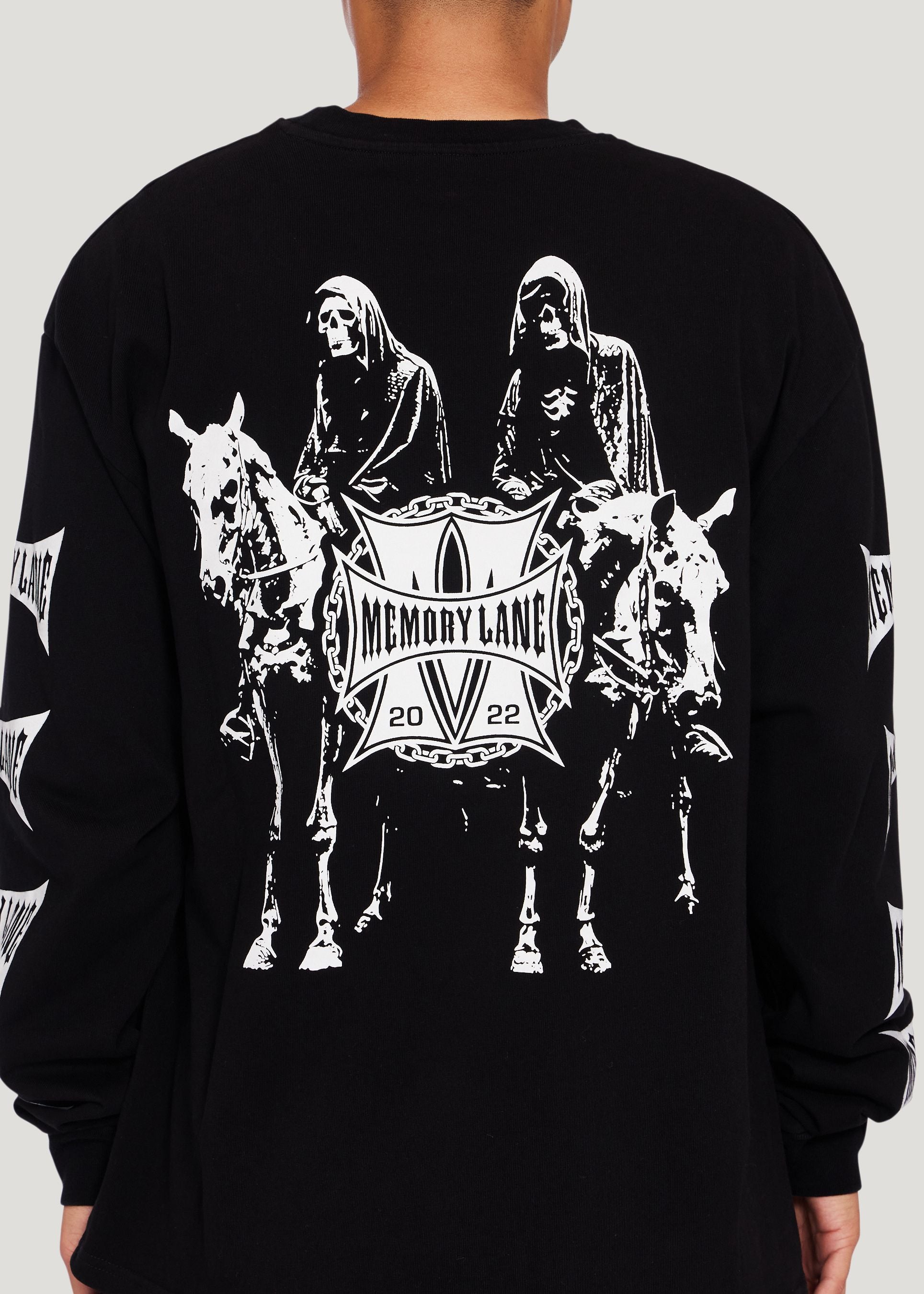 Reaper Long Sleeve Tee (Vintage Black)