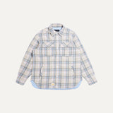 Flannel Shirt Jacket (Khaki)