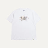 Camo Barbwire Logo Tee (Off White)