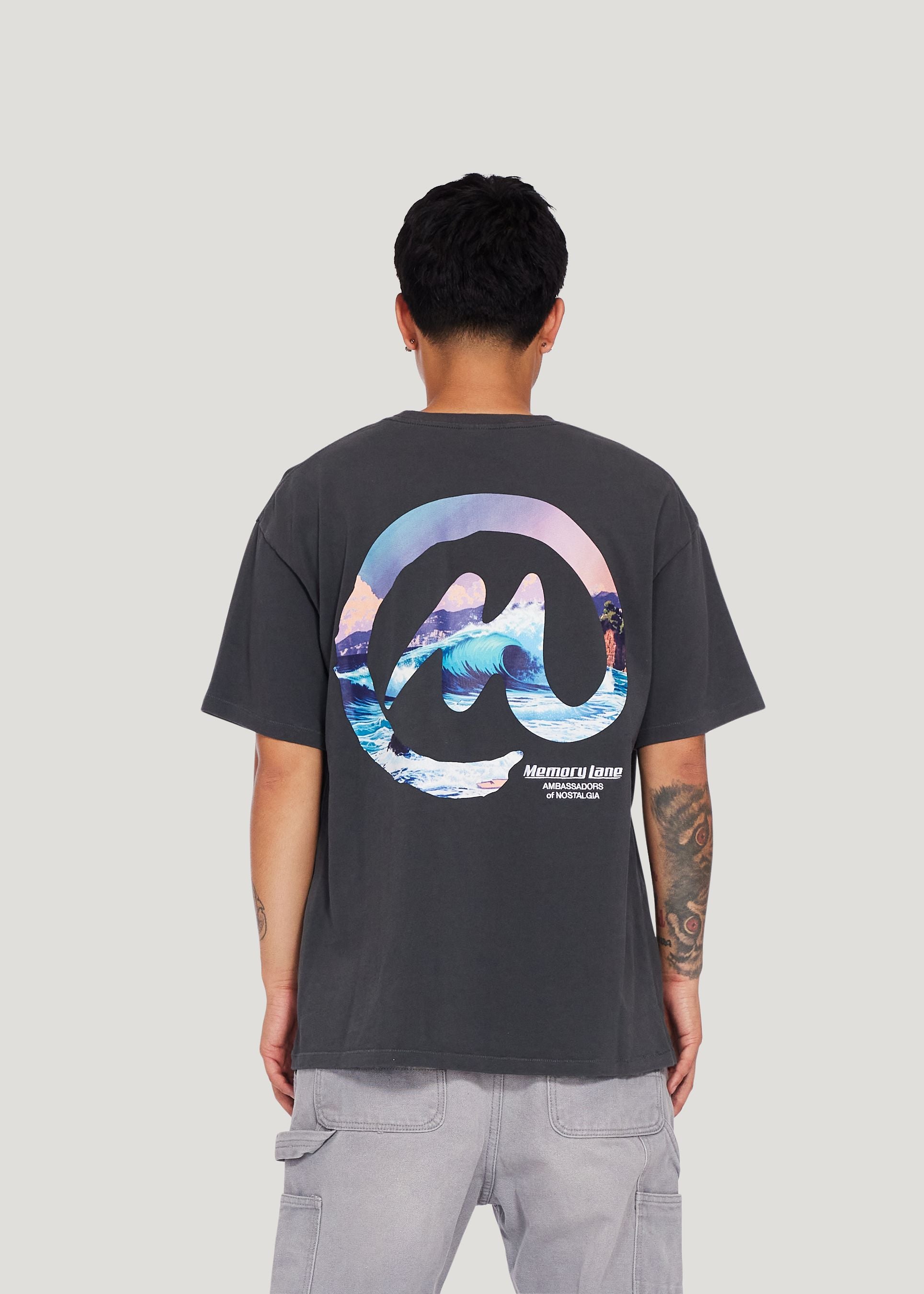 Emerald Bay Tee (Charcoal)
