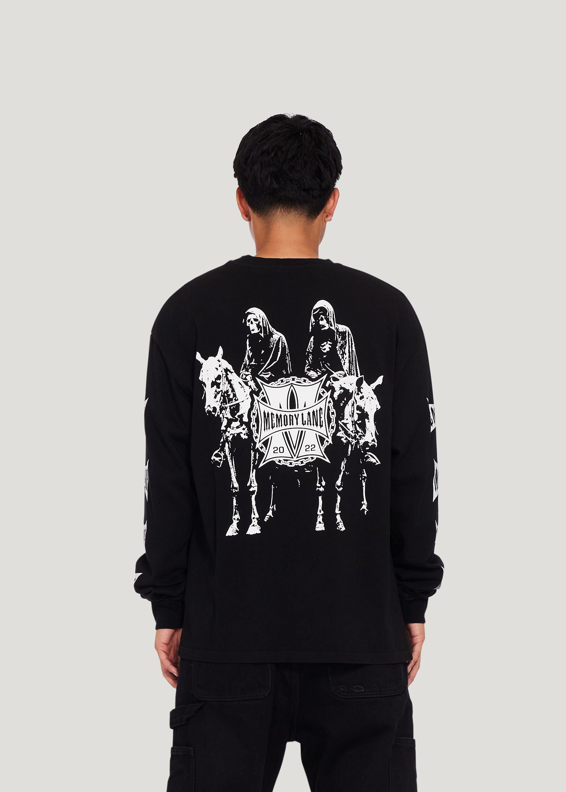 Reaper Long Sleeve Tee (Vintage Black)