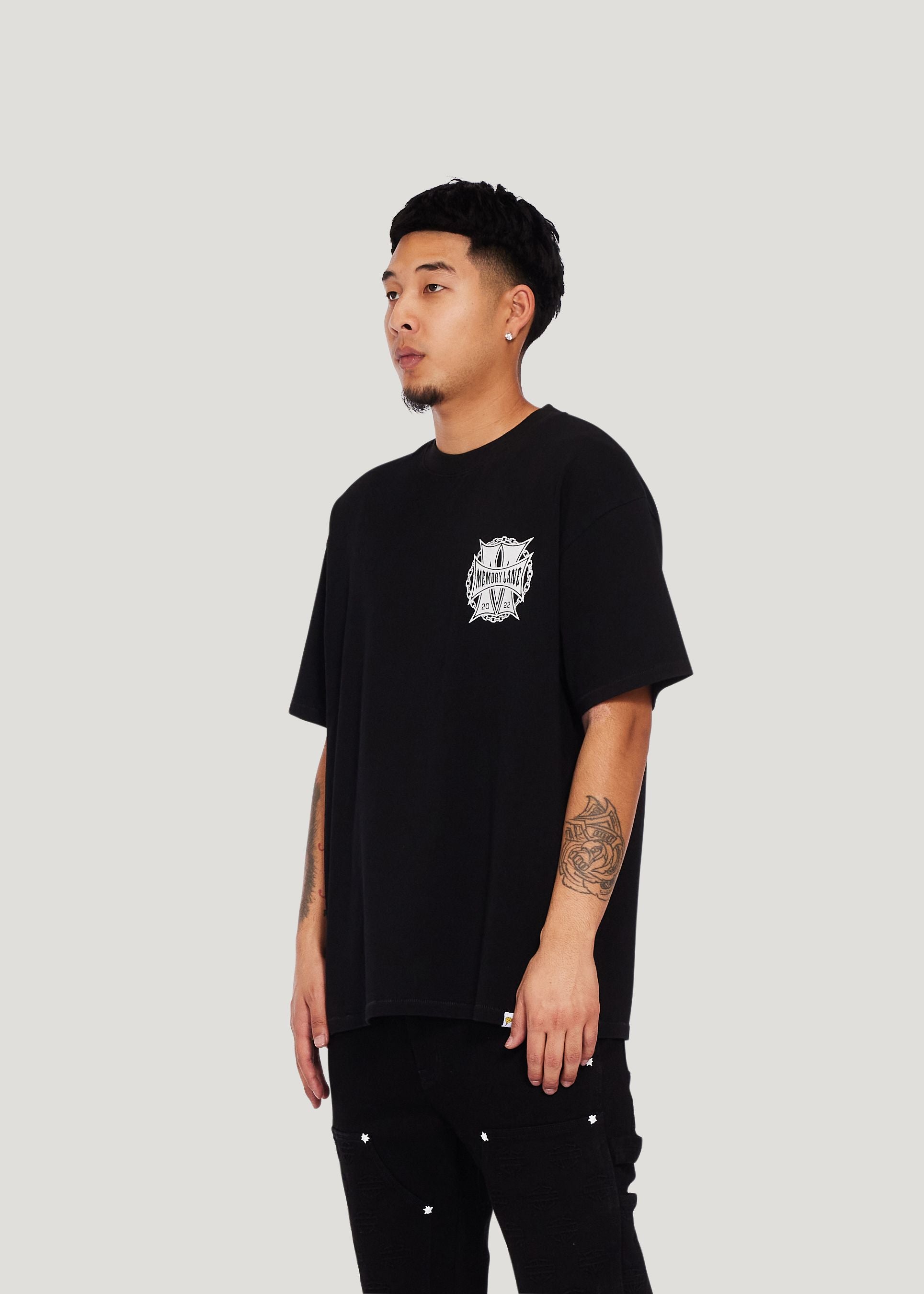 M Patch Tee (Vintage Black)