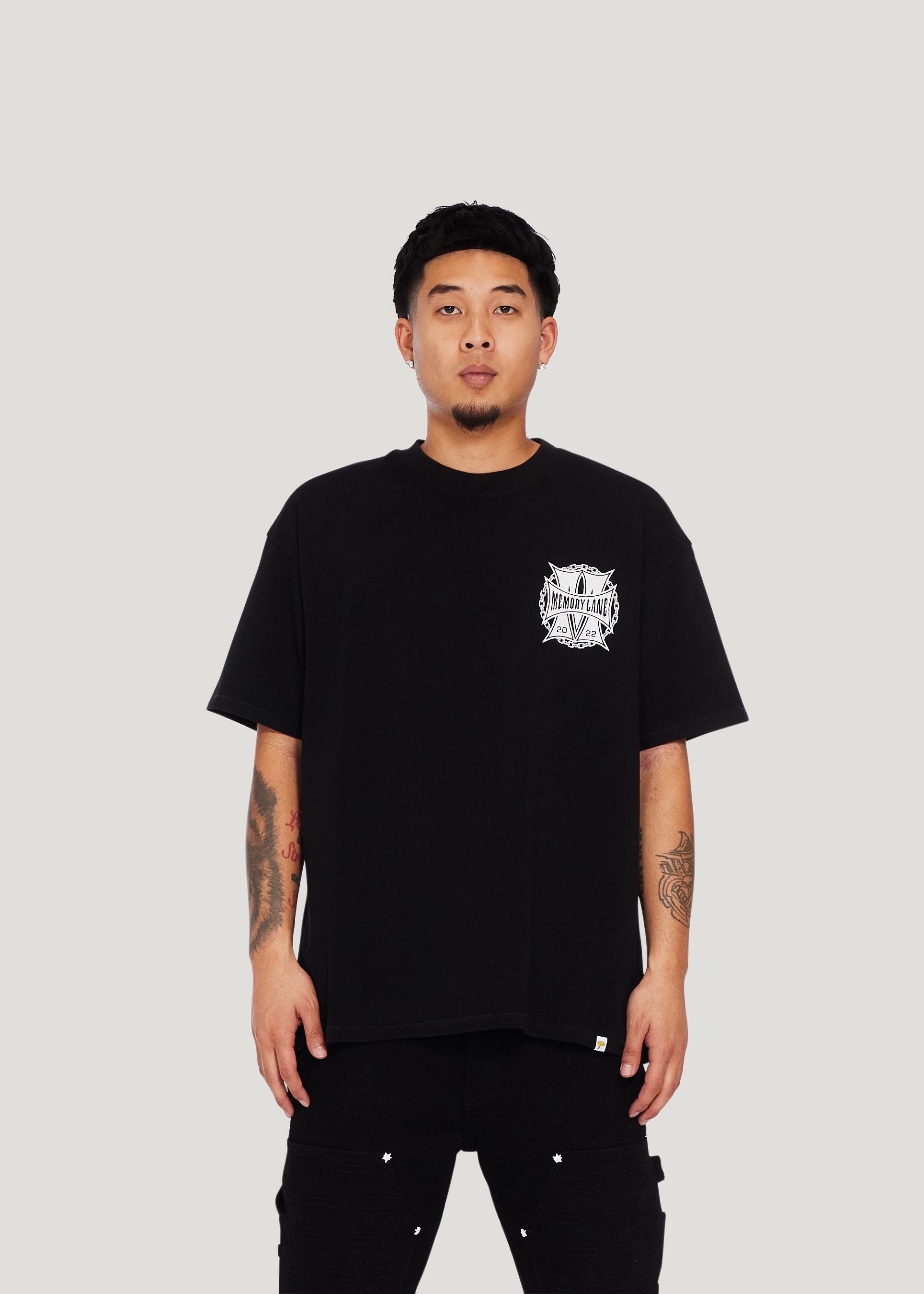 M Patch Tee (Vintage Black)