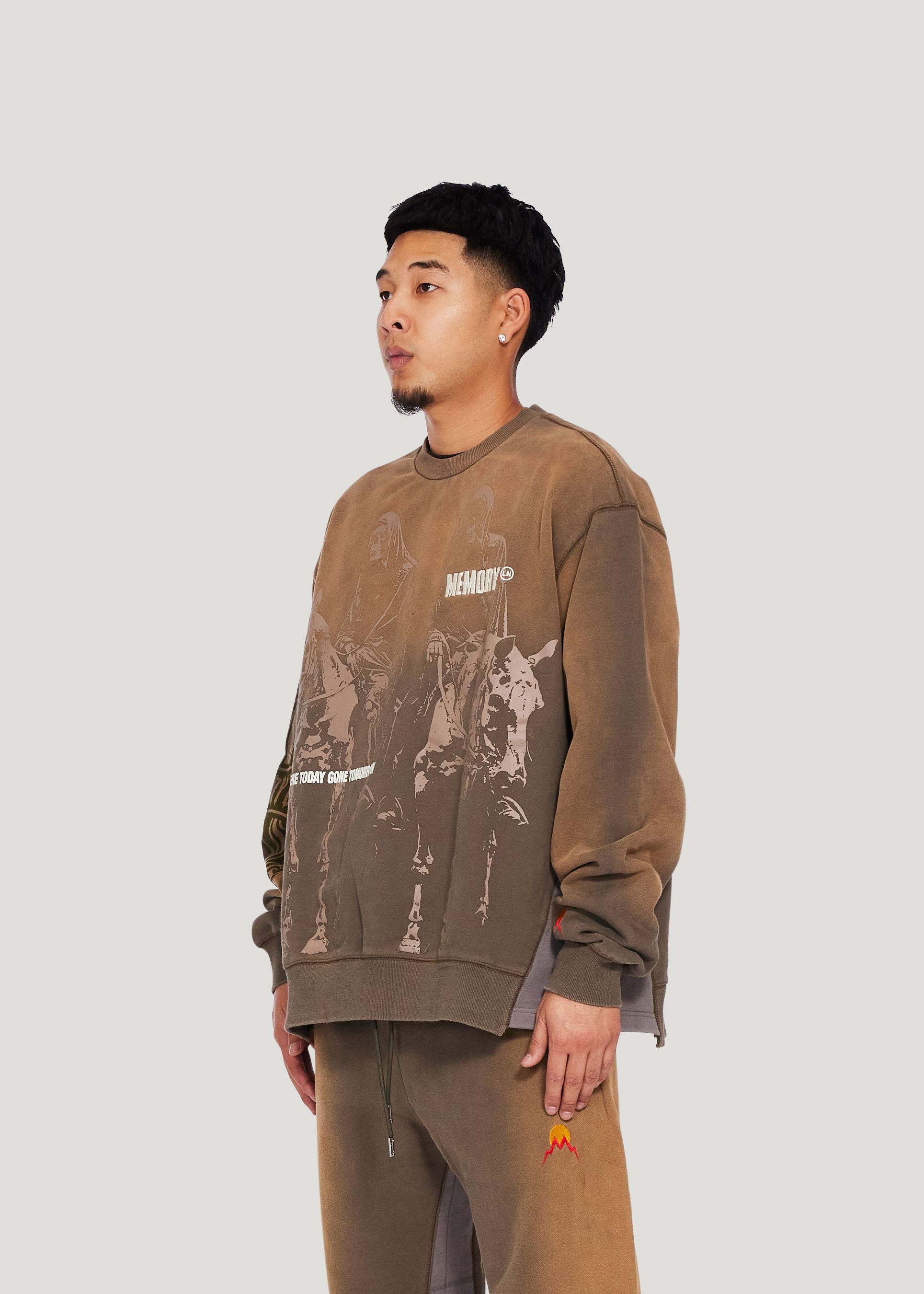 Reapers Flare Crewneck (Olive)