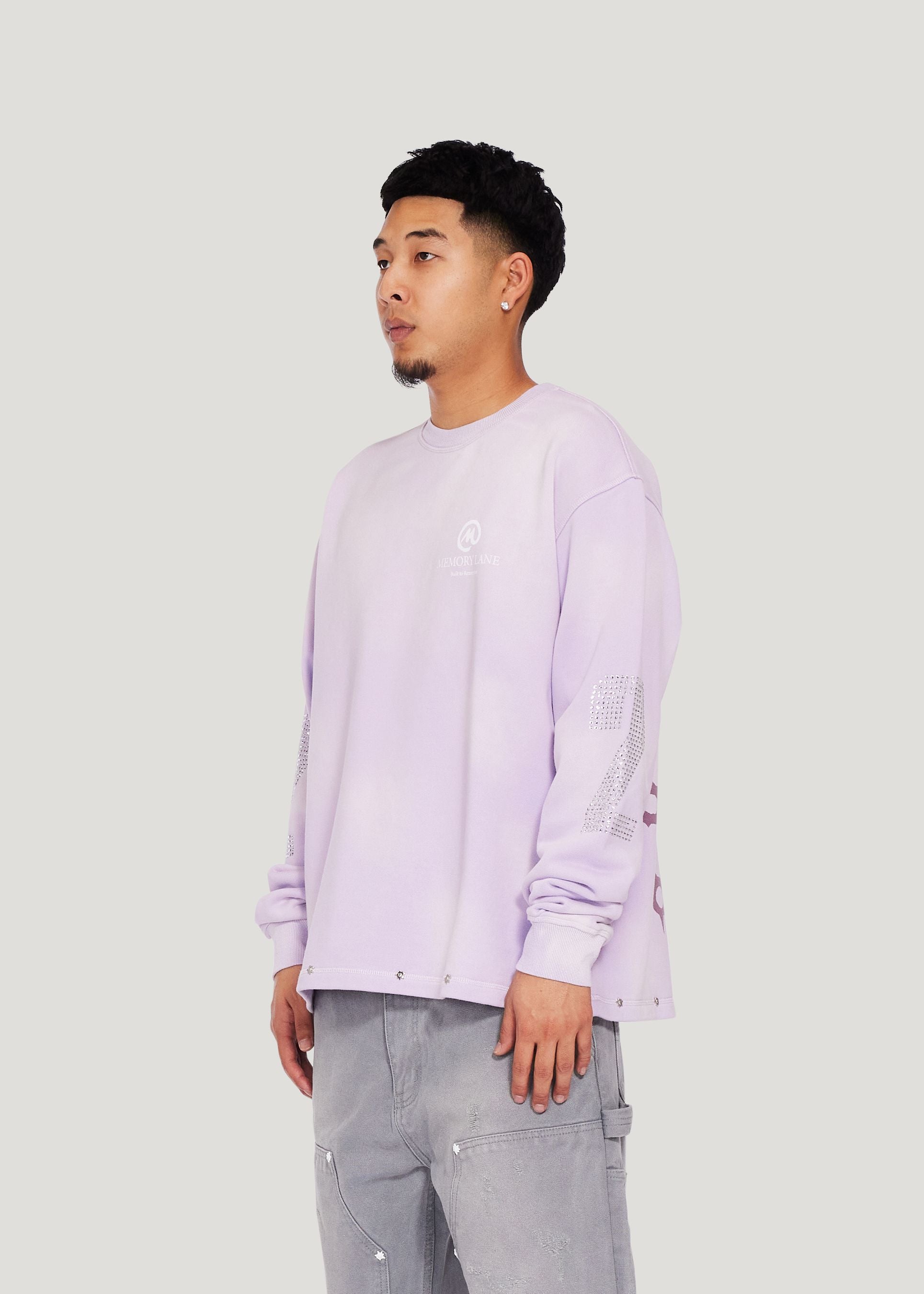 Bond St Crewneck (Lilac)
