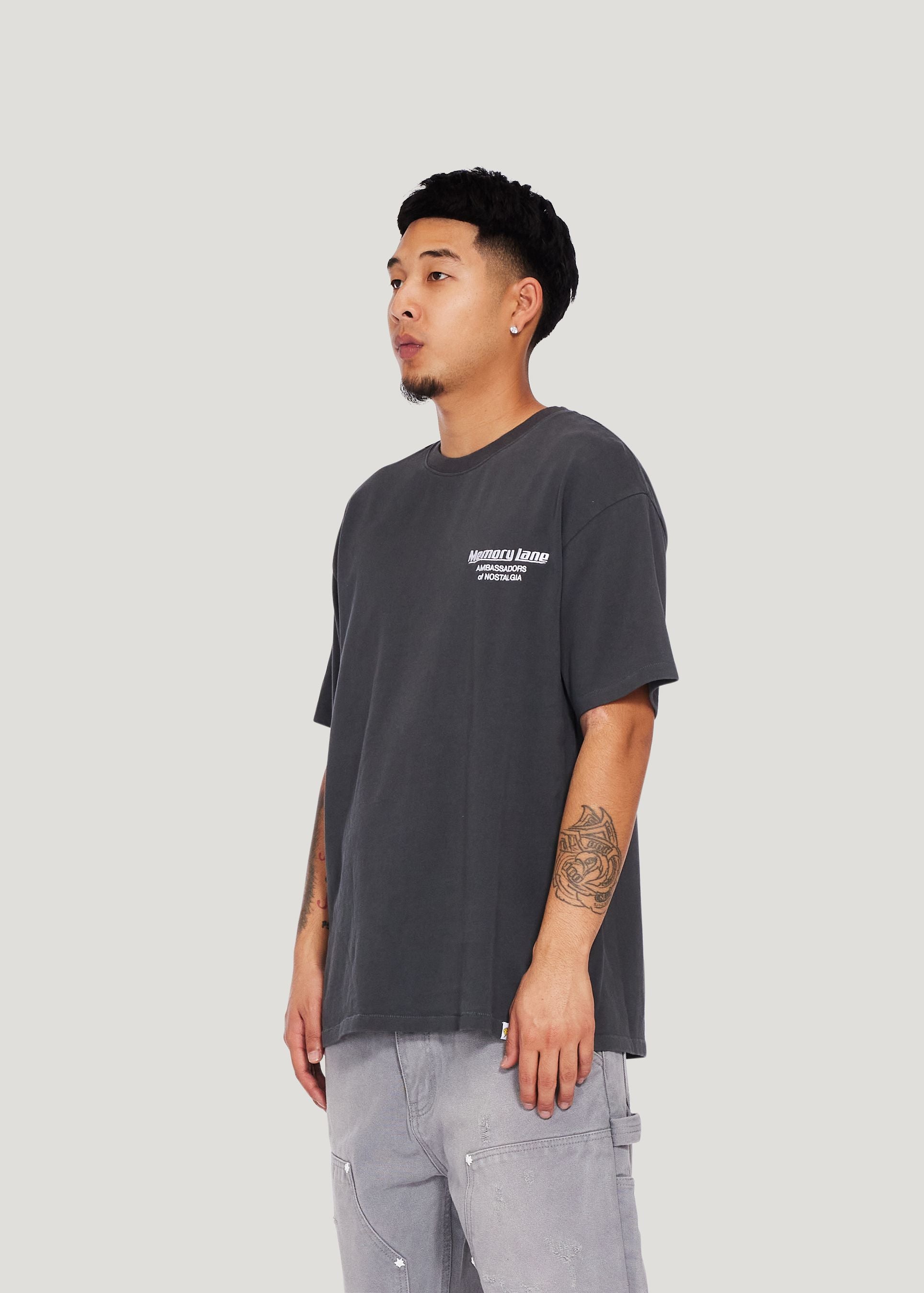 Emerald Bay Tee (Charcoal)
