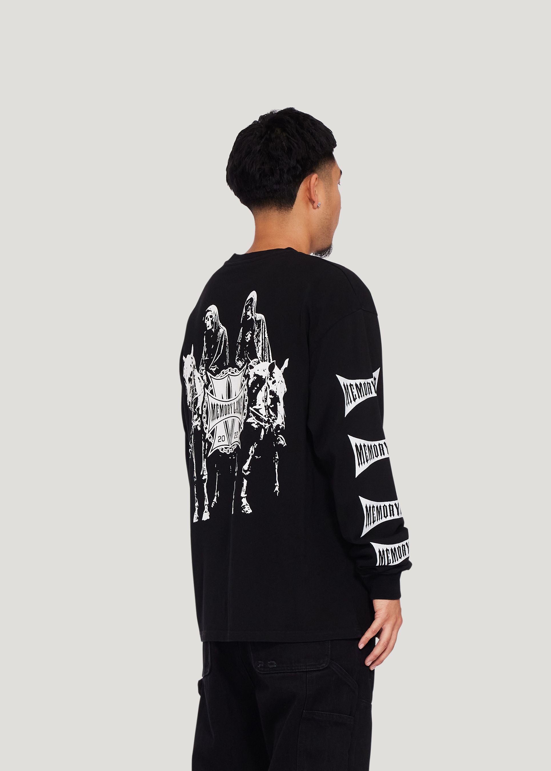 Reaper Long Sleeve Tee (Vintage Black)