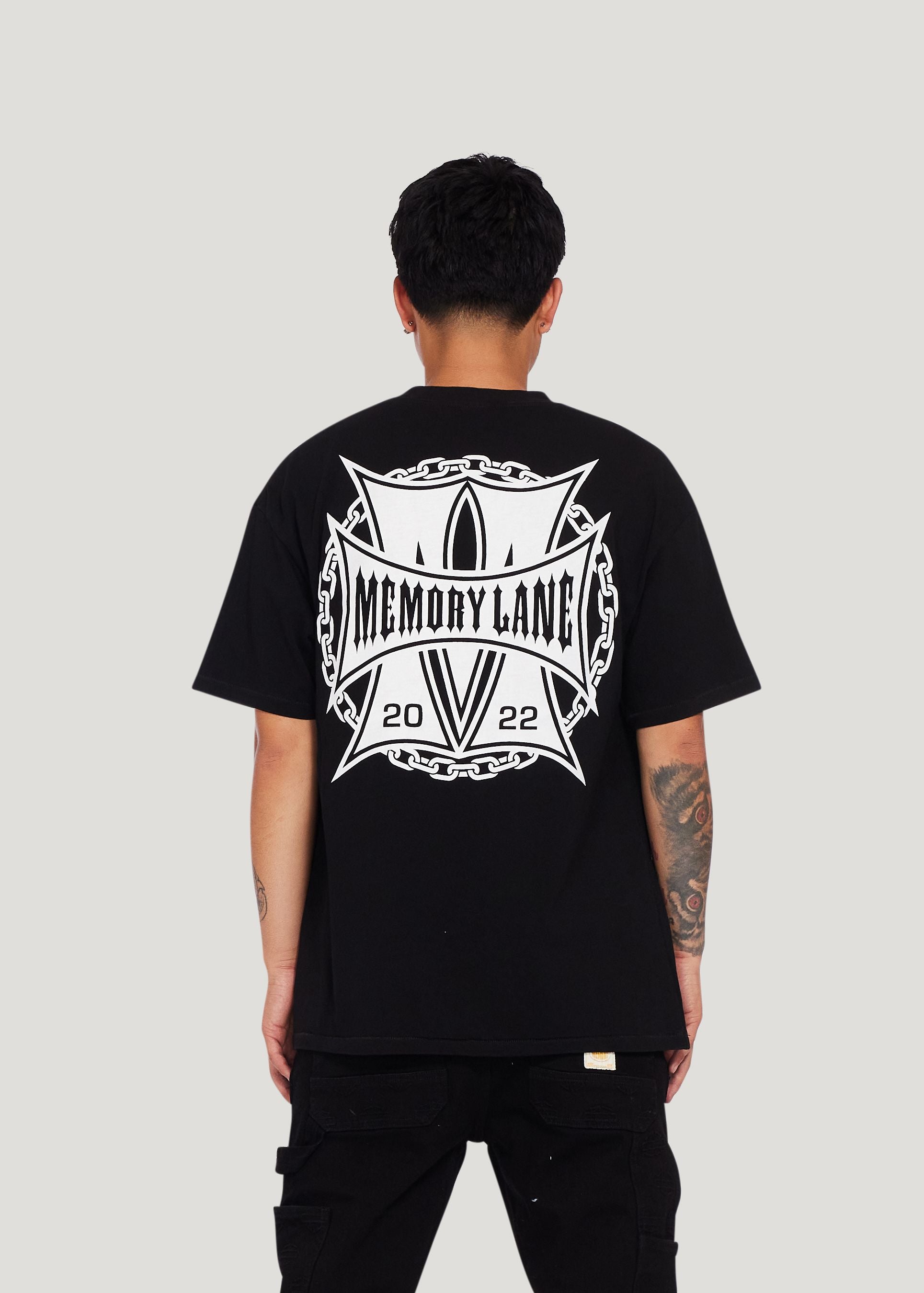 M Patch Tee (Vintage Black)