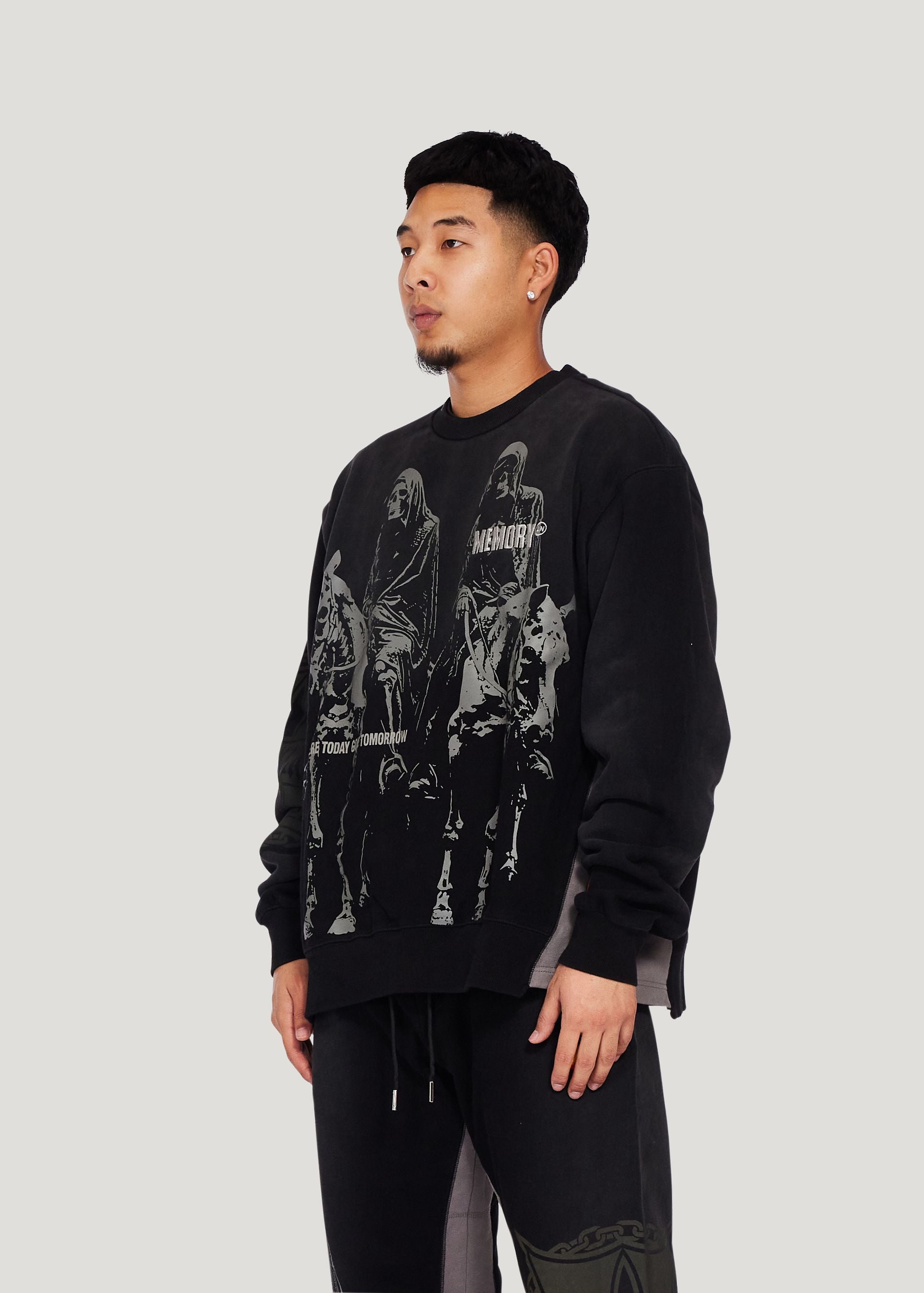 Reapers Flare Crewneck (Vintage Black)