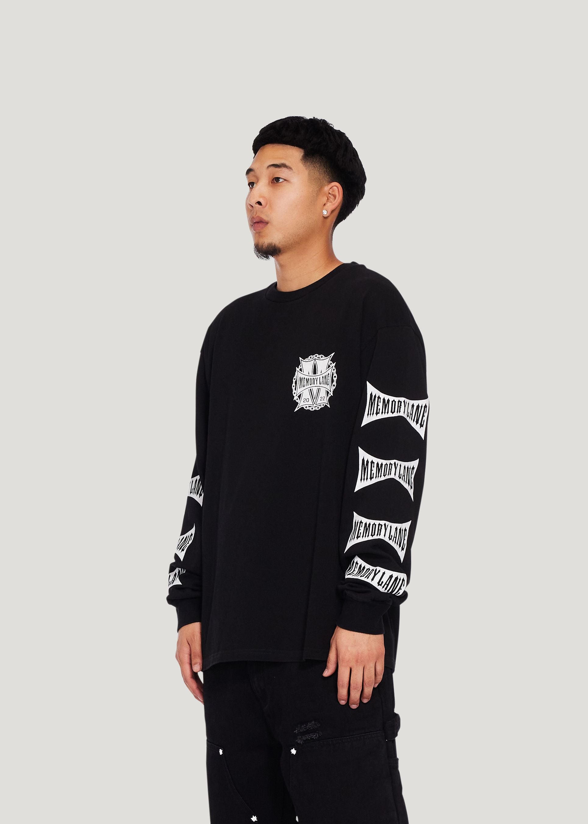 Reaper Long Sleeve Tee (Vintage Black)