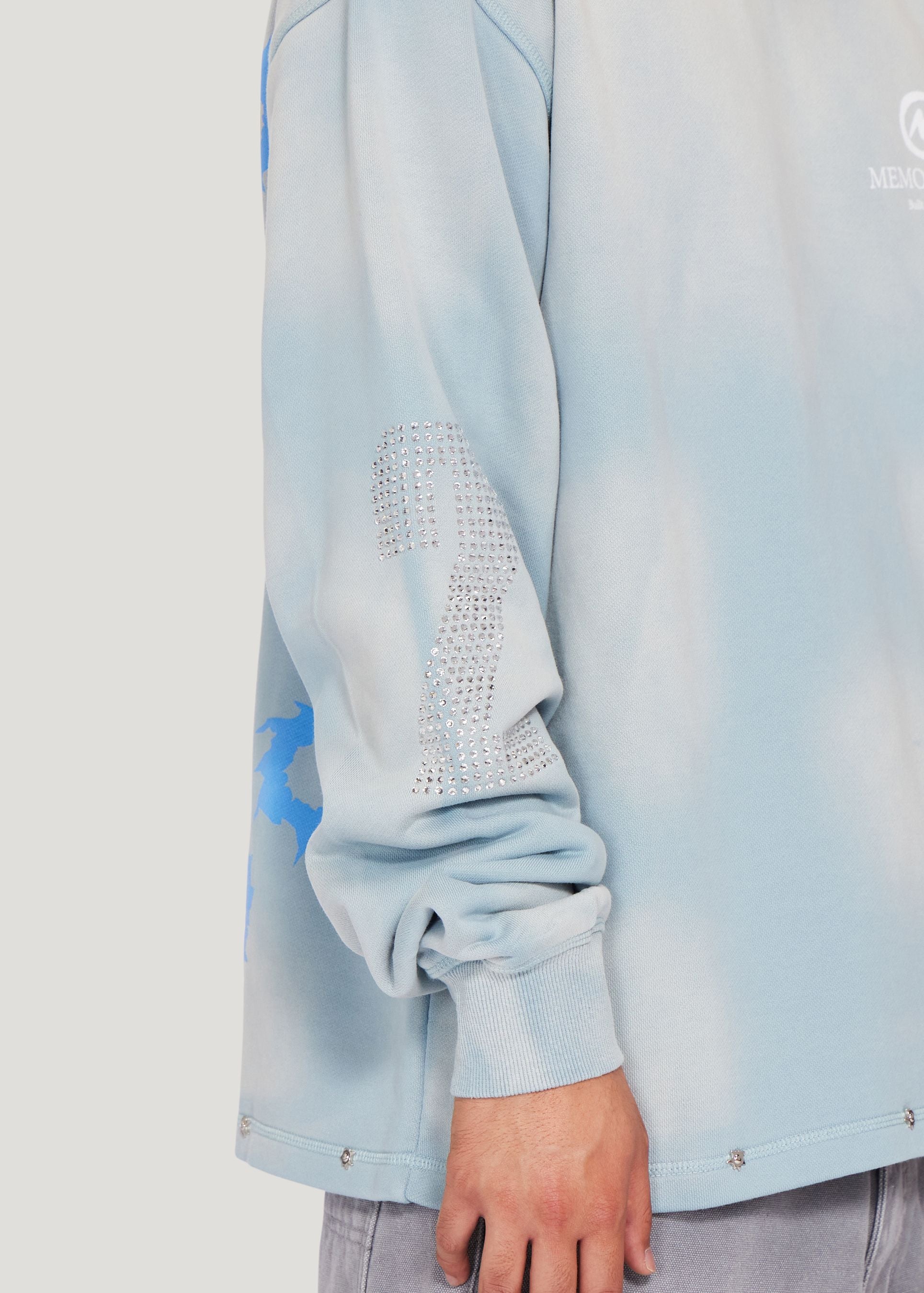 Bond St Crewneck (Faded Blue)