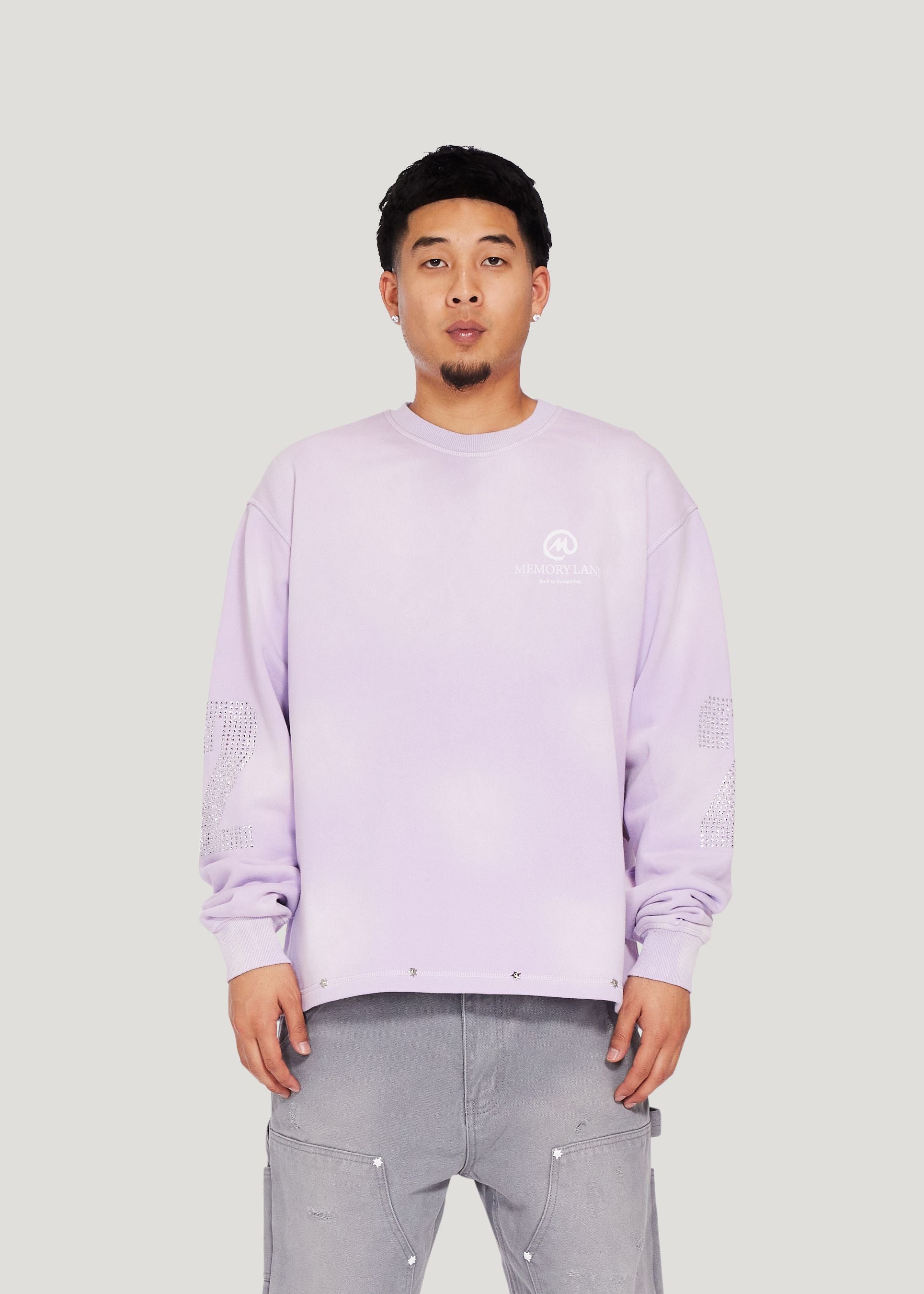 Bond St Crewneck (Lilac)