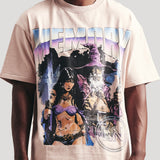 Heavy Metal Tee (Light Pink)