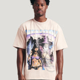 Heavy Metal Tee (Light Pink)