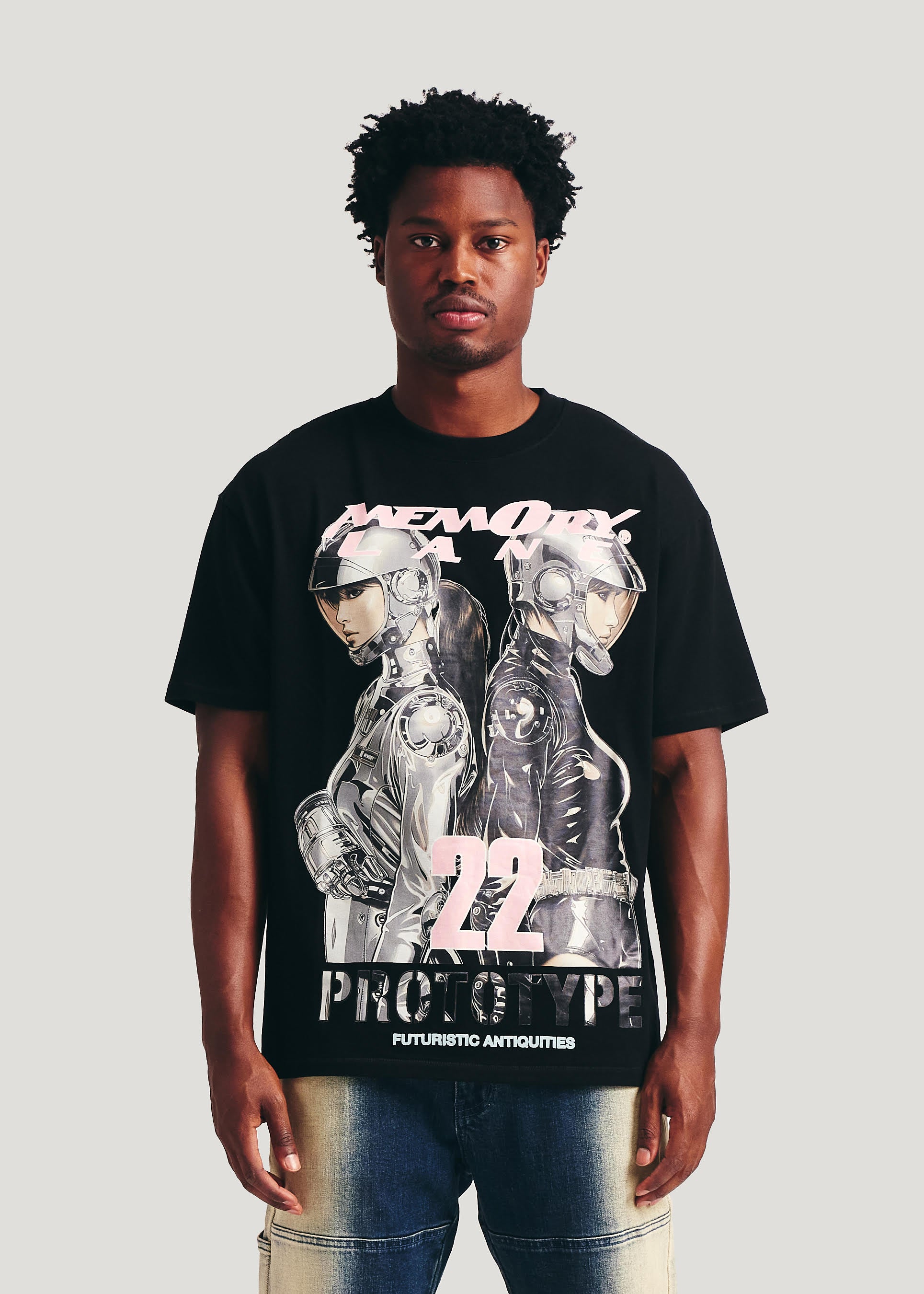 Proto Twins Tee (Black)
