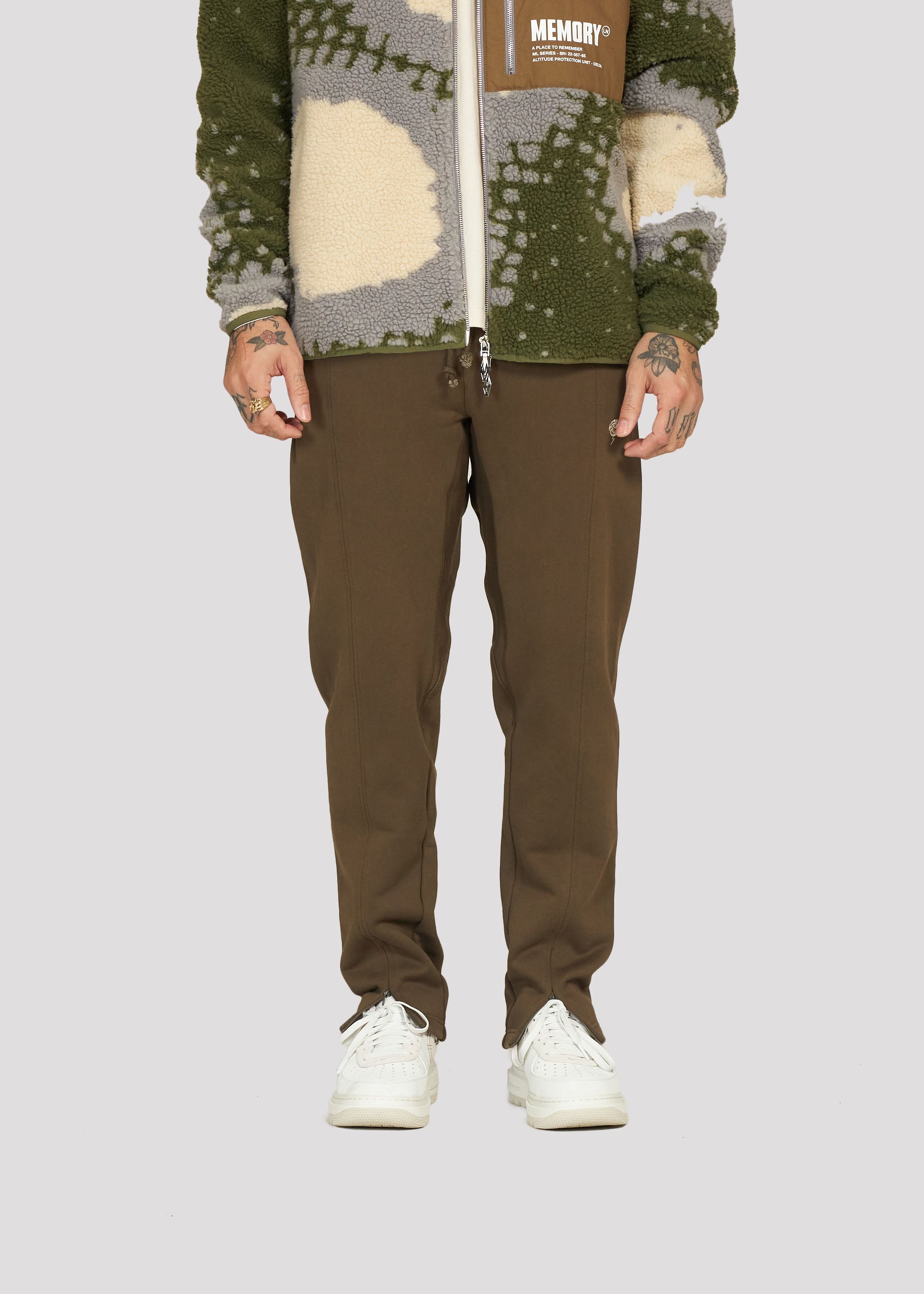 Split Seam Sweatpant (Olive Drab)