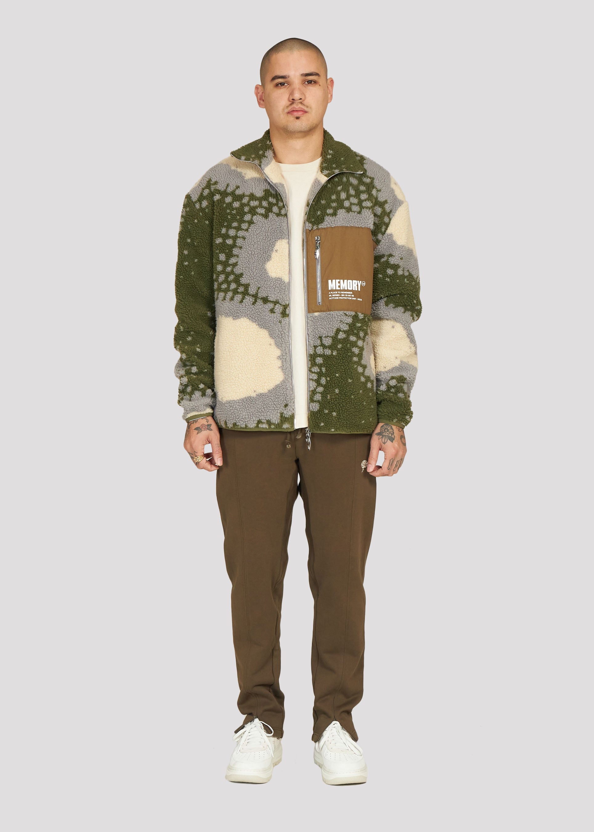 Split Seam Sweatpant (Olive Drab)