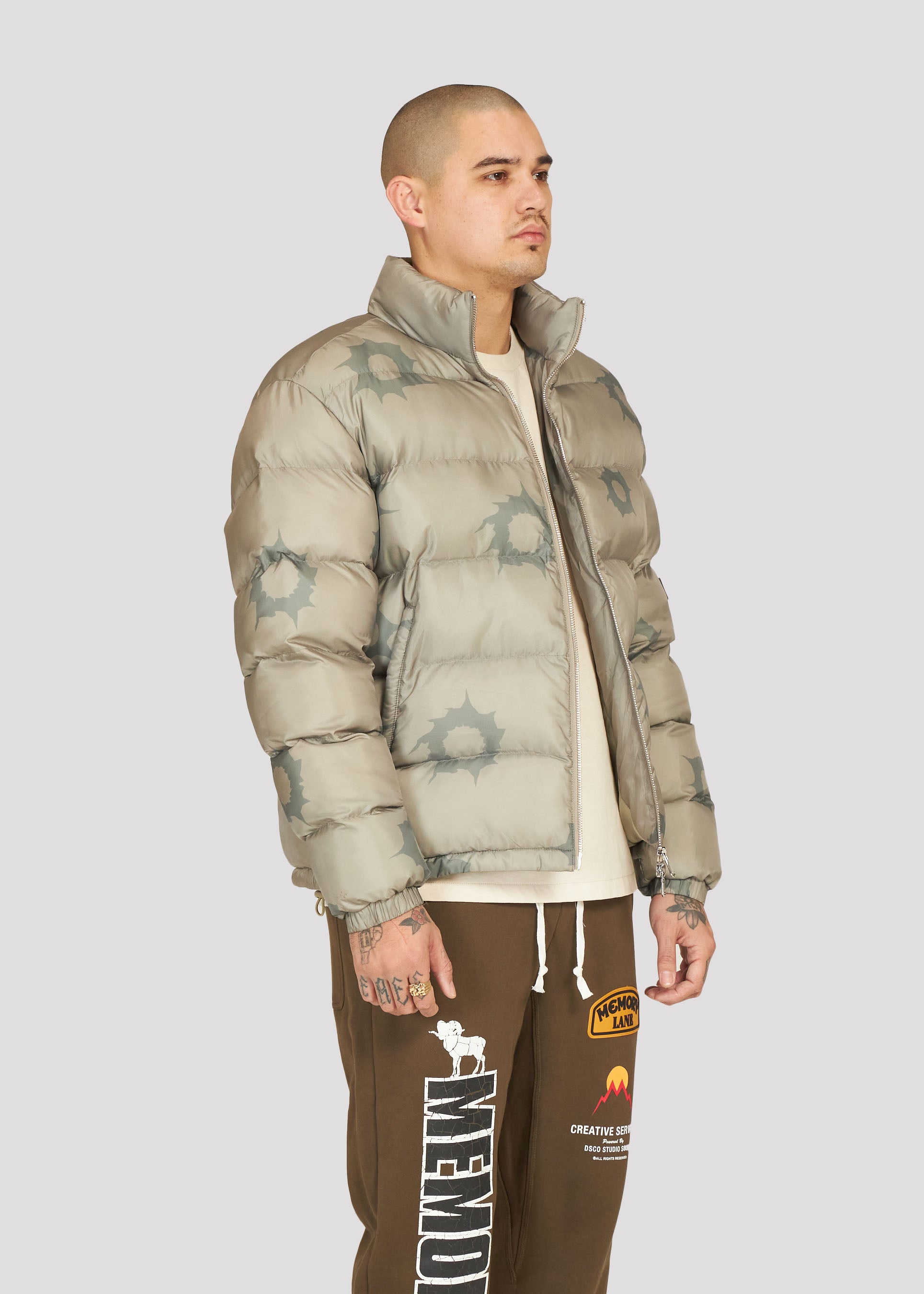 Backdown Puffer (Olive)