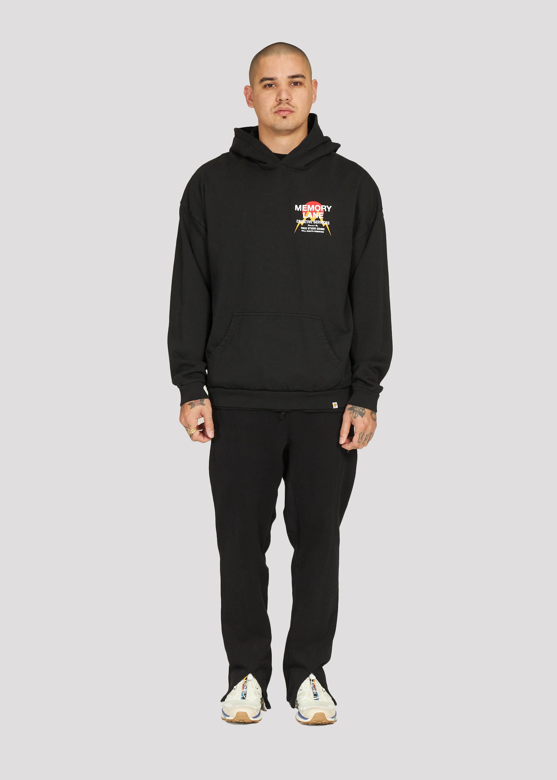 Split Seam Sweatpant (Vintage Black)