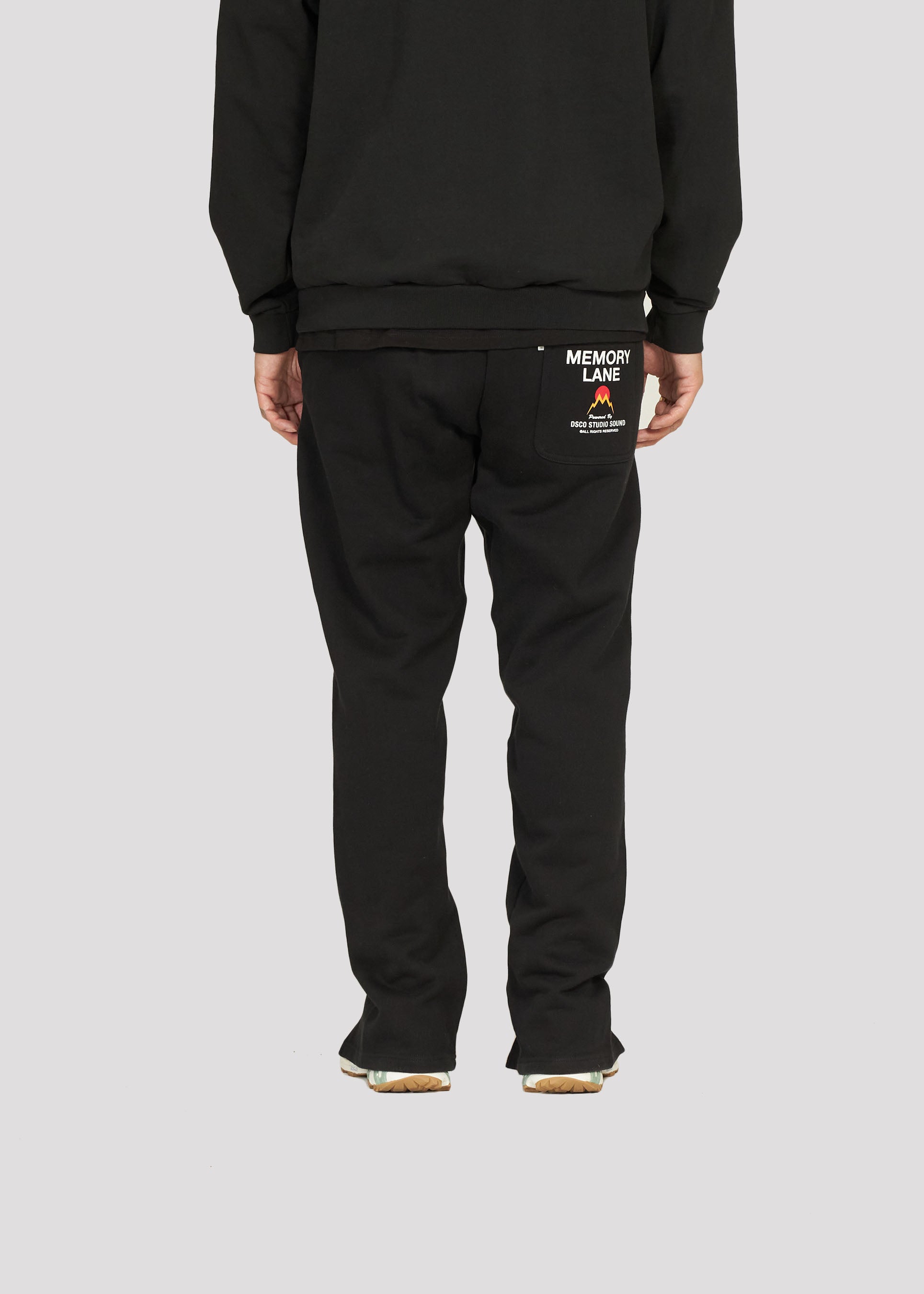 Split Seam Sweatpant (Vintage Black)