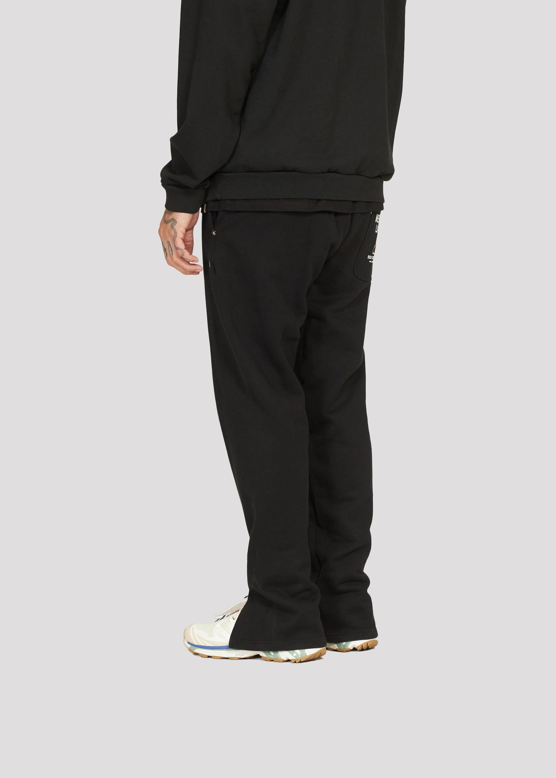 Split Seam Sweatpant (Vintage Black)