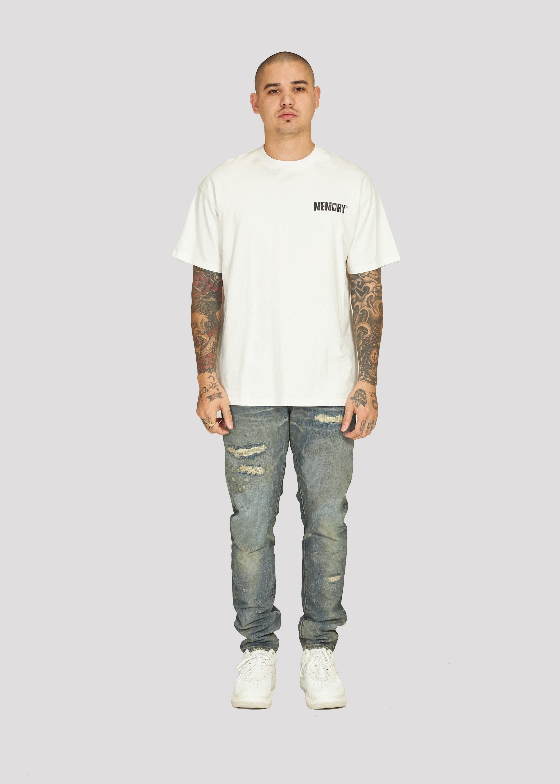 Service Tee (Bone)