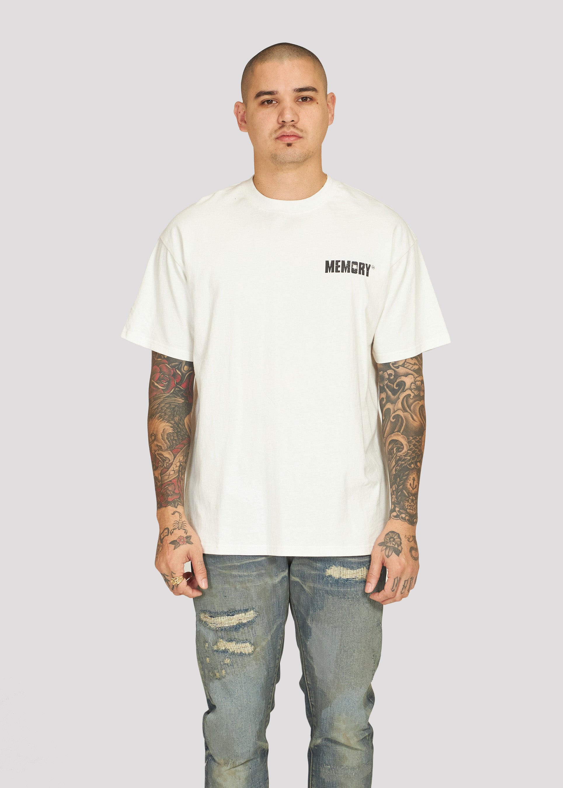 Service Tee (Bone)