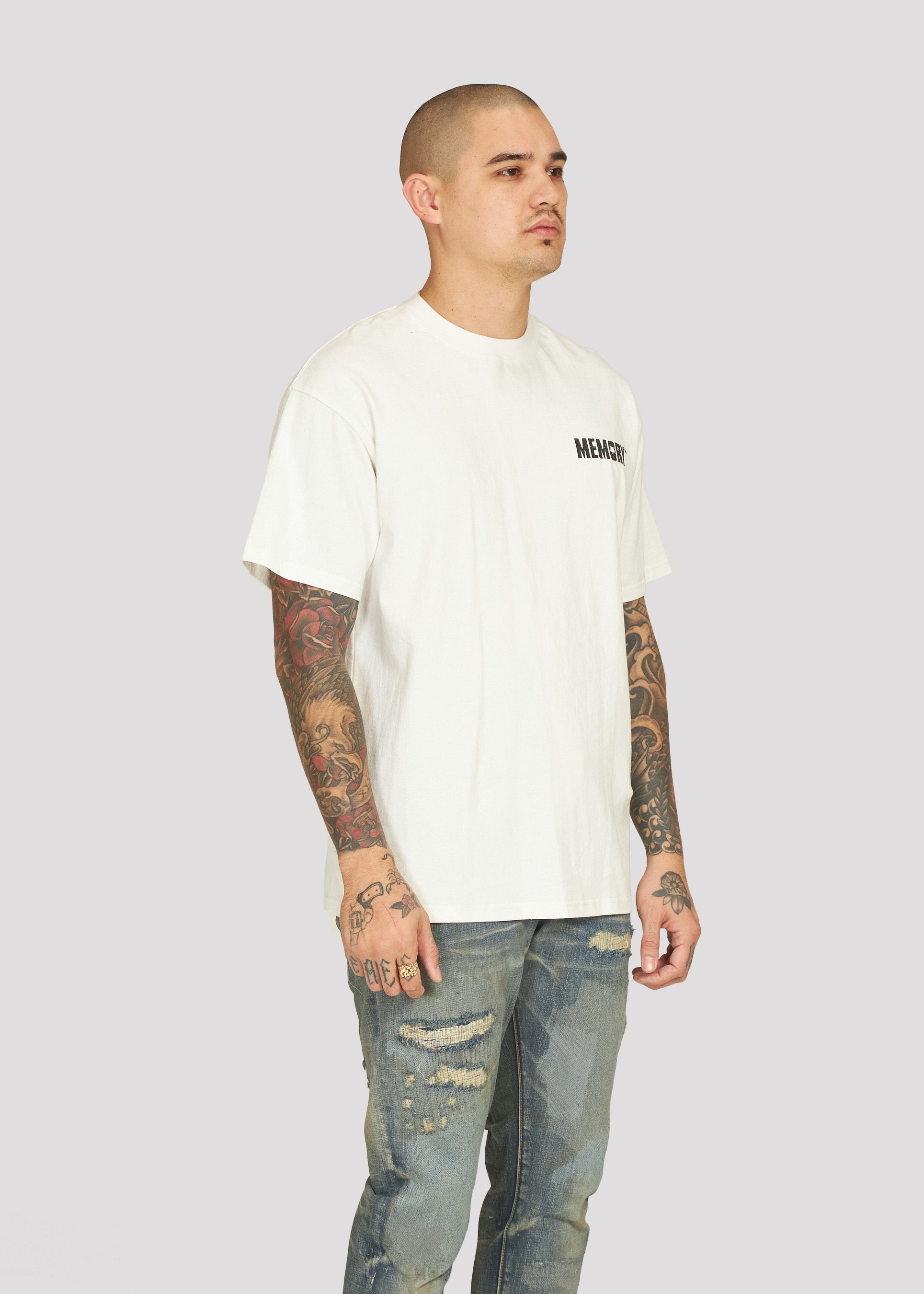 Service Tee (Bone)
