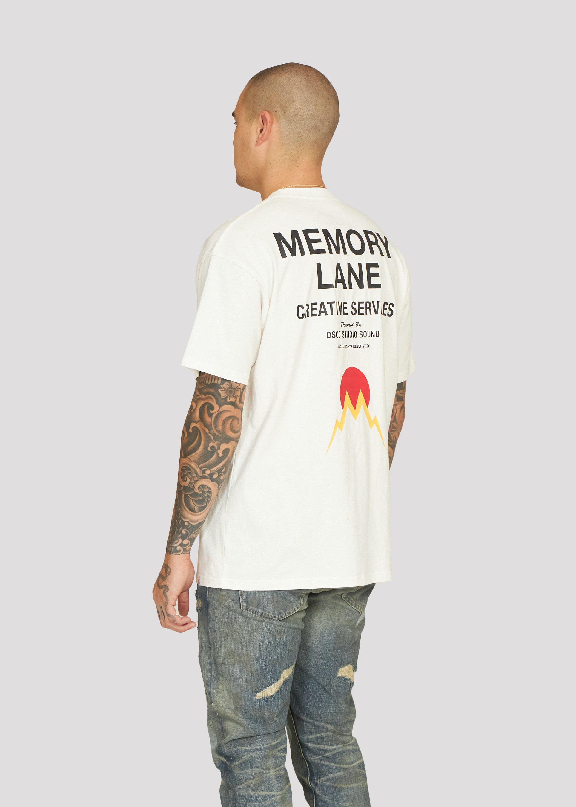 Service Tee (Bone)